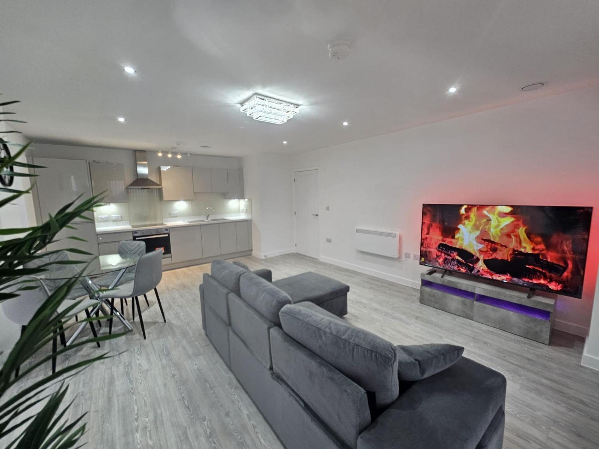 Serenity Waterfront 2 Bed Apartment Northfleet Exterior foto